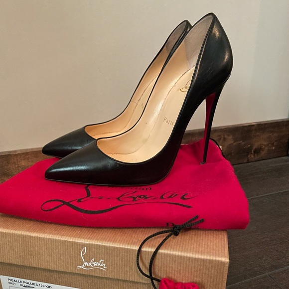 Christian Louboutin Pigalle Pumps 120mm size 39.5 - Picture 4 of 12